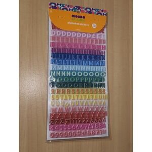 Mondo Llama~490+ Pc Foam Letters Stickers for Crafts~Multicolor Alphabet Foam